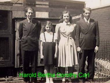 114- harold bertha dorothy carl